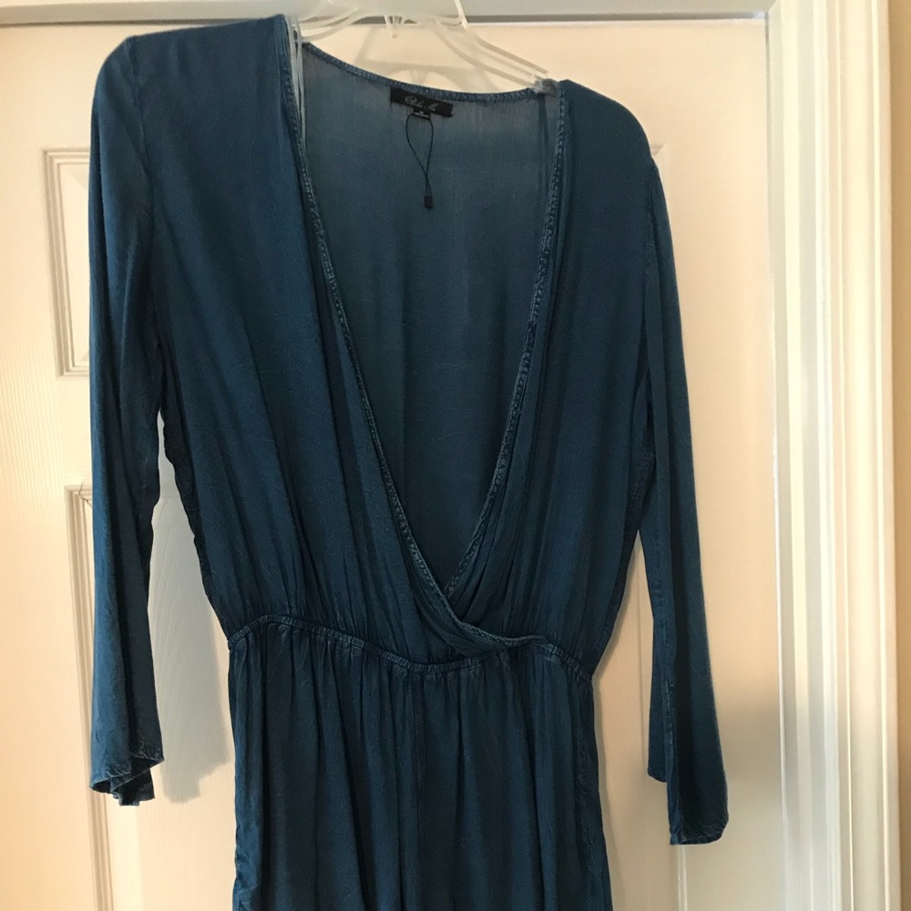 Blue romper